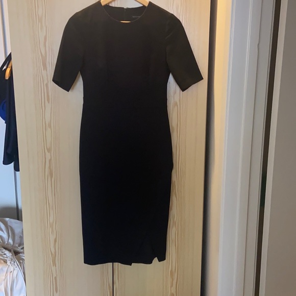 Banana Republic Stretch Black Dress - Picture 2 of 4